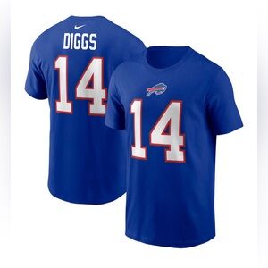 NWT Nike NFL Stefan Diggs #14 Buffalo Bills Player Shirt